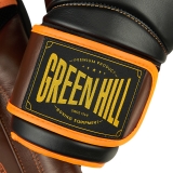 боксерские перчатки STRIKER черный/оранжевый Green Hill THBGTR-024 16oz