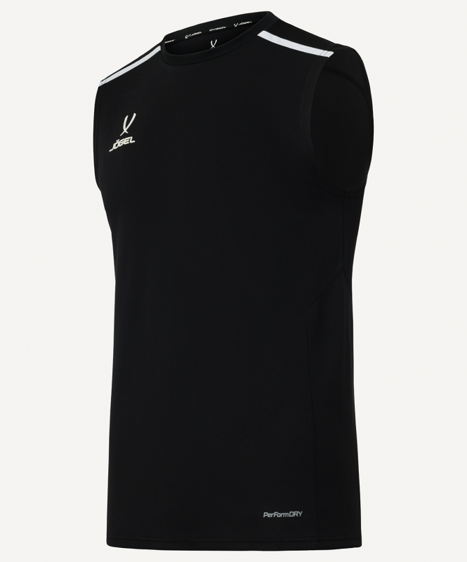 Майка тренировочная DIVISION PerFormDRY Training Sleeveless, черный, размер XL, Jögel ЦБ-00001845