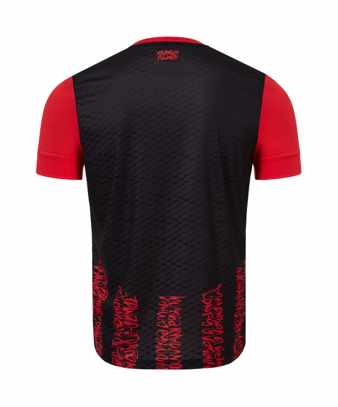 Футболка игровая JOGEL AMKAL PerFormDRY Jersey, черный/красный, размер XS ЦБ-00004457