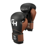Боксерские перчатки Force SPARRING Чёрно-коричневые Green Hill CNBGKS-980 16oz