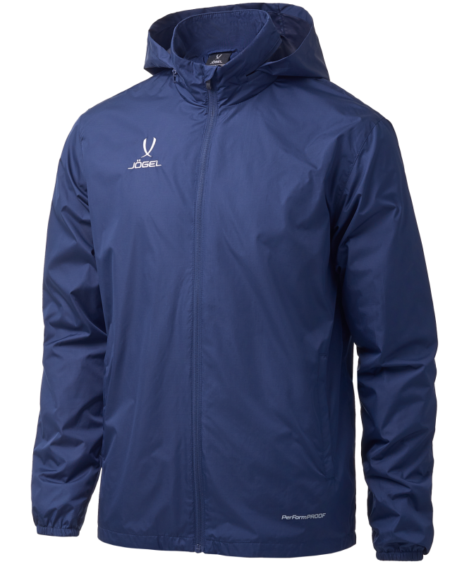 Куртка ветрозащитная DIVISION PerFormPROOF Shower Jacket, темно-синий, детский, размер YL, Jögel УТ-00020956