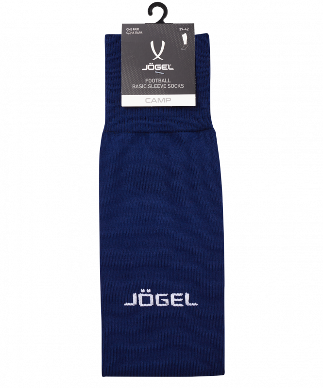 Гольфы футбольные CAMP BASIC SLEEVE SOCKS, темно-синий/белый, размер 39-42, Jögel УТ-00021430