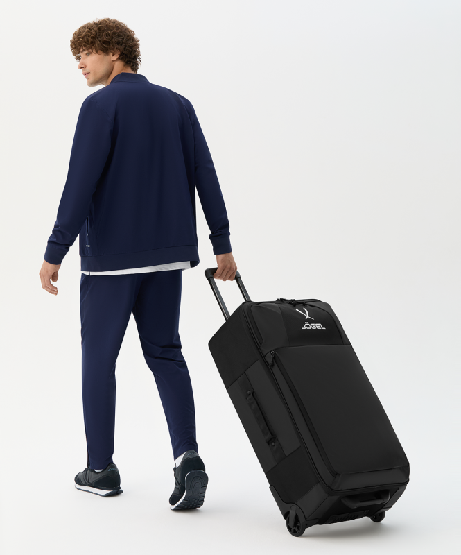 Чемодан JOGEL NATIONAL Team Trolley L, черный ЦБ-00003274