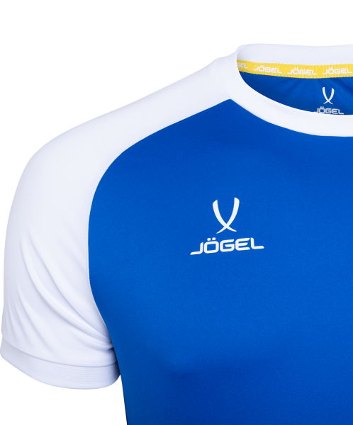 Футболка игровая CAMP Reglan Jersey, синий/белый, детский, Jögel
