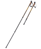 Скандинавские палки Explorer, 67-135 см, 3-секционные, коричневый, Berger УТ-00019908