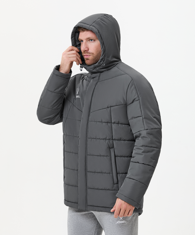 Куртка утепленная CAMP 2 PerFormPROOF Padded Jacket, темно-серый, размер YS, Jögel ЦБ-00003286