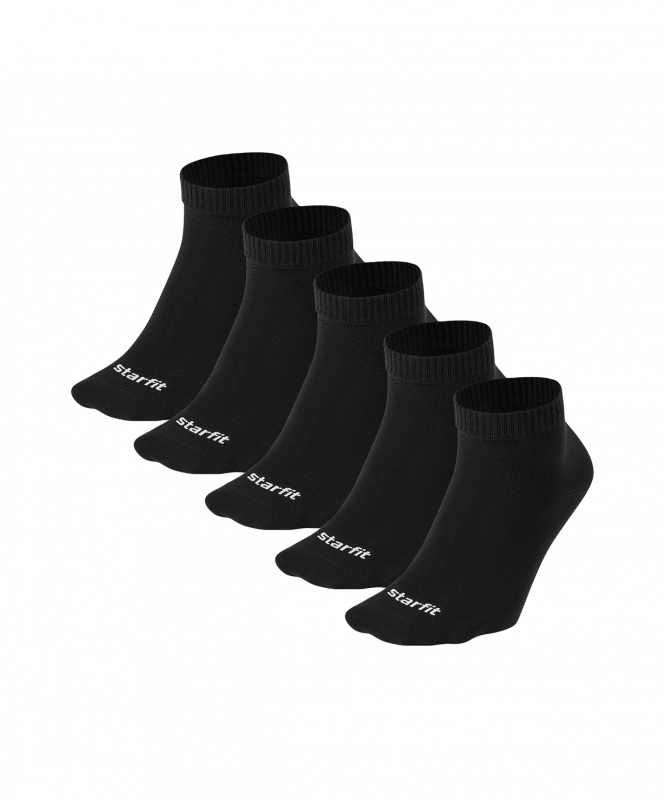Носки спортивные Charge, черный, р. 39-42, 5 пар, Starfit ЦБ-00004284
