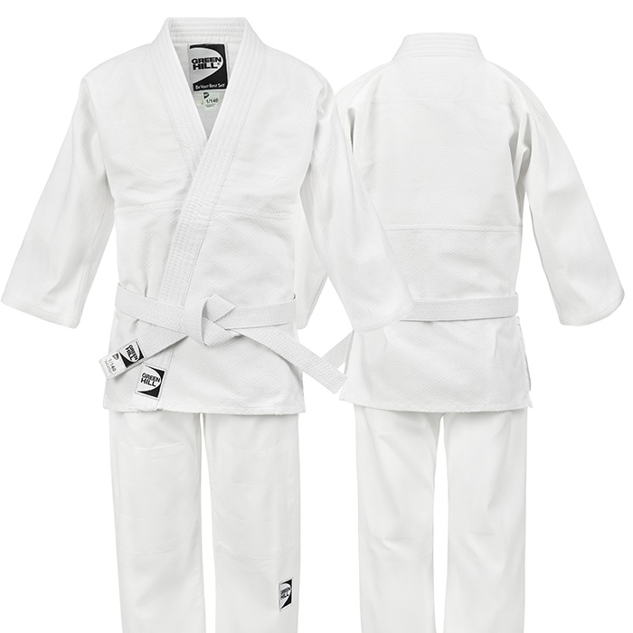 Кимоно Дзюдо JUNIOR белое Green Hill JSJ-10226 180 см