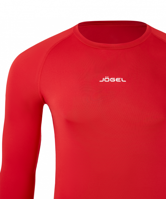 Футболка компрессионная с длинным рукавом CAMP PerFormDRY Baselayer LS Tee, красный, размер XXL, Jögel ЦБ-00004983