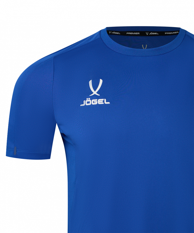 Футболка тренировочная JÖGEL PREMIER PerFormDRY Training Poly Tee, синий, размер XXL ЦБ-00004873