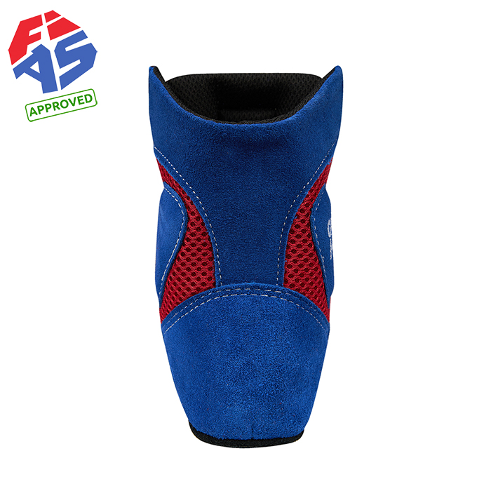 Борцовки Самбо Триумф FIAS Approved сине-красные Green Hill WS-3040 39