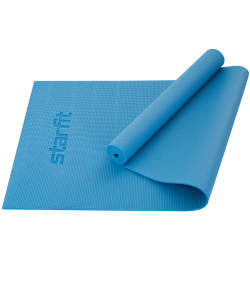 Коврик для йоги и фитнеса Core FM-101 173x61, PVC, синий пастель, 0,5 см, Starfit