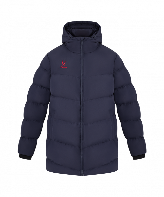 Куртка утепленная ESSENTIAL PerFormPROOF Padded Jacket, темно-синий, размер LT, Jögel ЦБ-00004087
