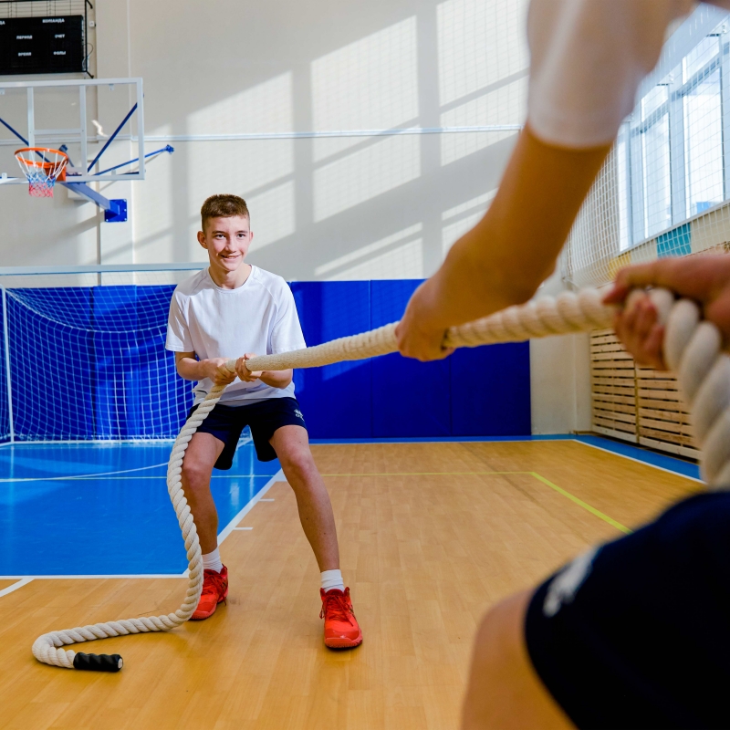 Канат для перетягивания (хб) D40 мм, 12 м PROFI-FIT