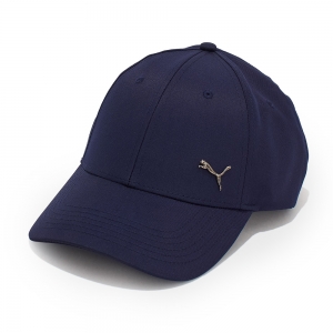 Бейсболка спорт. PUMA Ess Metal Cat BB Cap, 02599406, 100% полиэстер, темно-синий
