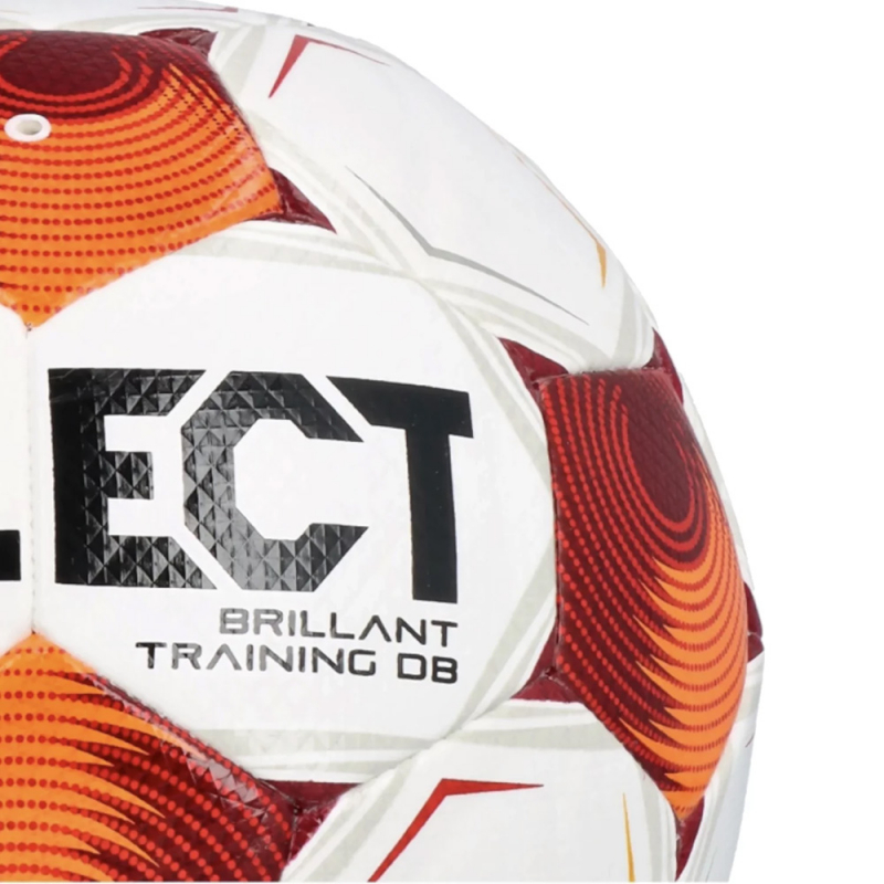 Мяч футб. SELECT Brillant Training DB V25, 3565171807, размер 5, FIFA Basic, 32п, ТПУ, гибр.сш, бело-красн