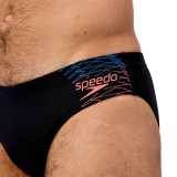 Плавки SPEEDO Medley Logo 7сm Brief, 8-0973918964, размер 32 (российский размер 48), нейлон, эластан.черный