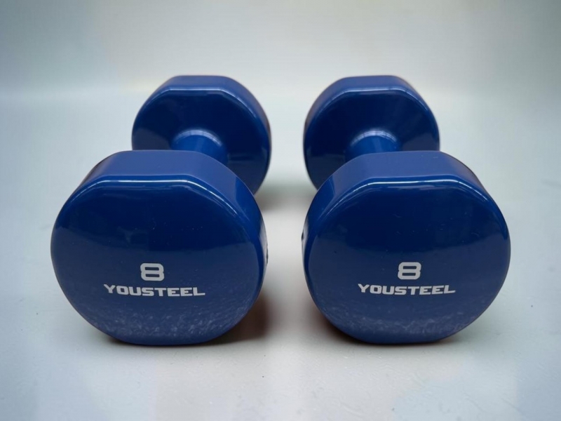 Гантель виниловая Yousteel 8 кг 1 шт