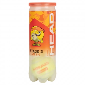Мячи для большого тенниса детский HEAD Stage 2 Orange 578423, 3шт