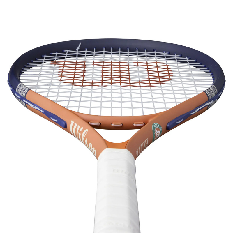 Ракетка б/т Wilson Roland Garros Elite Gr2, WR193210U2, алюм, со струнами, оранжево-синий