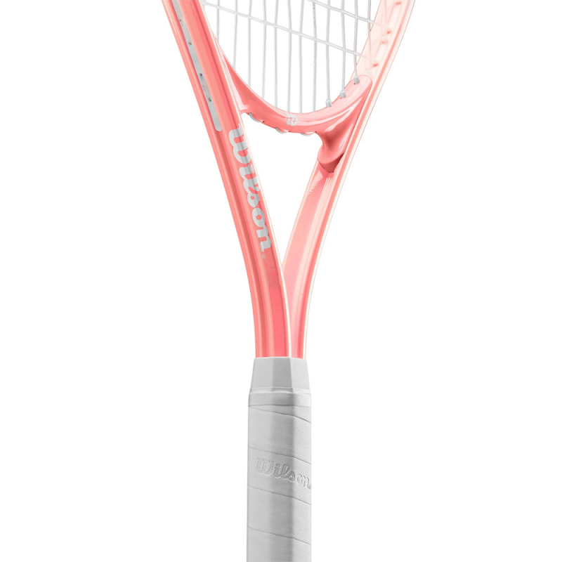 Ракетка б/т Wilson Envy XP Lite Gr2, WR199110U2, для любит, алюминий, со струнами, пудрово-розовый