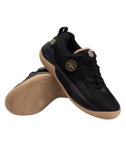 Кроссовки баскетбольные Launch LOW, Black/gold, размер 39, Jögel ЦБ-00003482