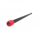 Бодибар 8 кг, красный-черный, LIVEPRO Weighted Bar