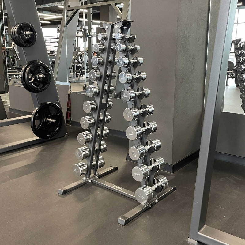 Подставка под гантельный ряд (на 10 пар, 1-10 кг) TANGEN A2067