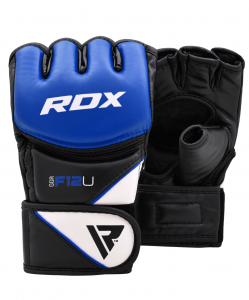 Перчатки для MMA GGRF-12U, синий, RDX