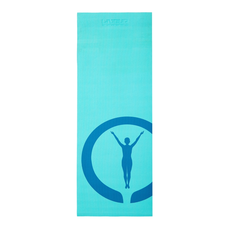 Коврик для йоги LIVEUP PVC Printing Yoga Mat 173 х 61 х 0,6 см, синий