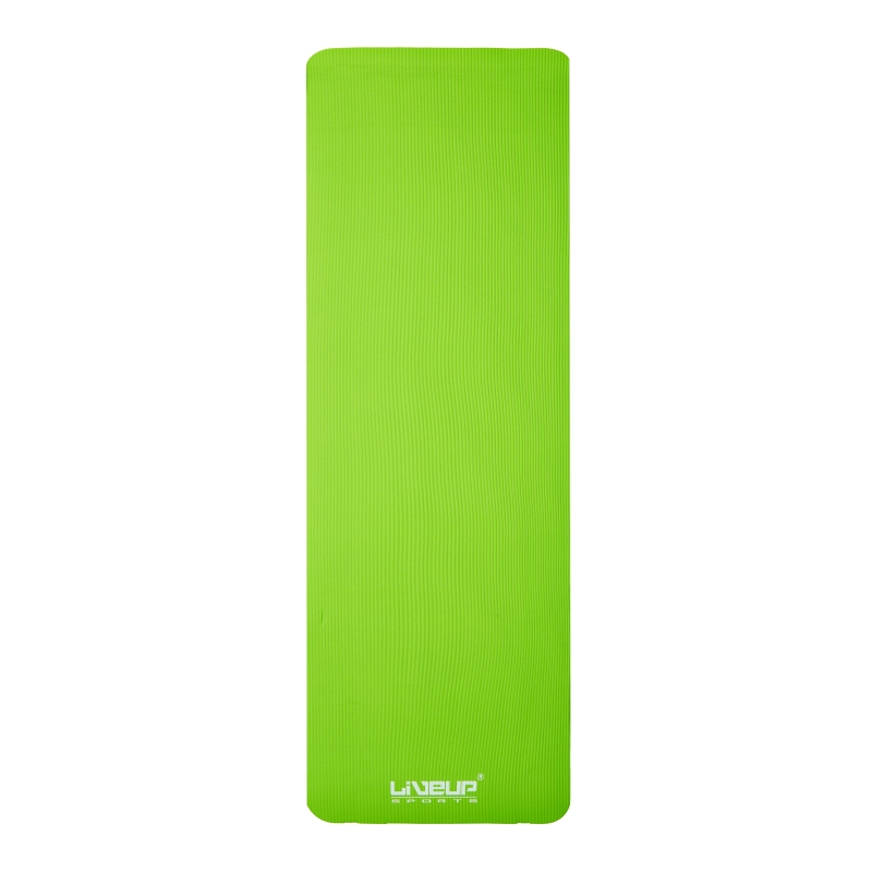 Коврик для йоги и пилатеса LIVEUP NBR Yoga Mat 180 x 60 x 1,2 см, зеленый