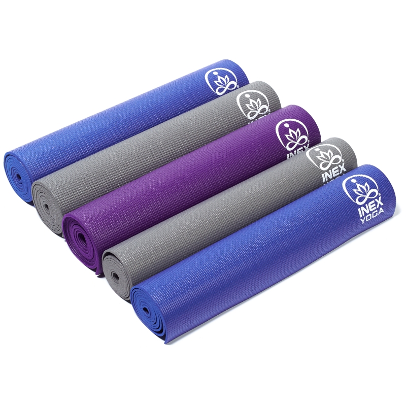 Коврик для йоги INEX Yoga Mat 170 x 60 x 0,6 см, фиолетовый