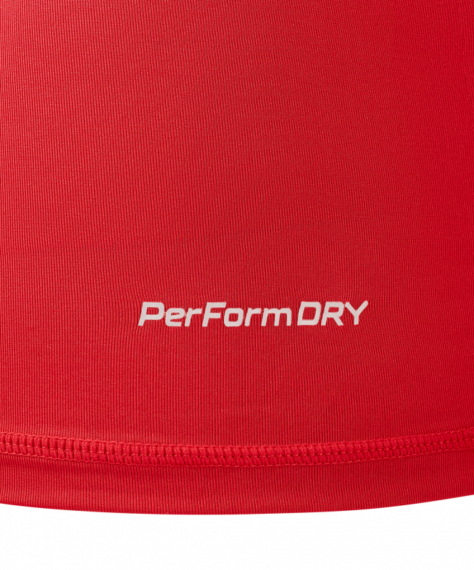 Футболка компрессионная с длинным рукавом CAMP PerFormDRY Baselayer LS Tee, красный, размер XXL, Jögel ЦБ-00004983