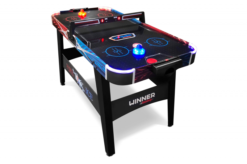 Игровой стол - аэрохоккей "Fire & Ice" 4 футов