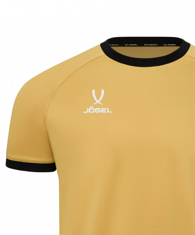 Футболка игровая JÖGEL DIVISION PerFormDRY Element Jersey Y2, золотой, размер S ЦБ-00006818