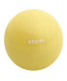 Медбол GB-703, 1 кг, желтый пастель, Starfit