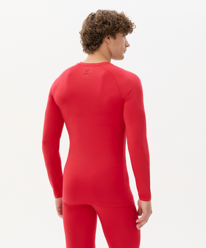 Футболка компрессионная с длинным рукавом JOGEL CAMP PerFormDRY Baselayer LS Tee, красный, размер M ЦБ-00004013