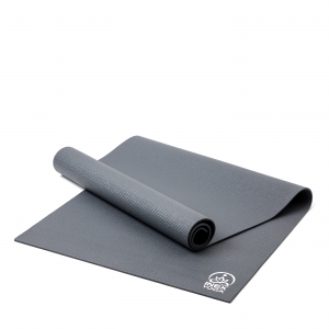 Коврик для йоги INEX Yoga Mat  200 x 78 x 0,6 см, темно-серый