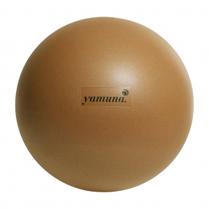 Массажный мяч YAMUNA Gold Ball 21 см., золотой