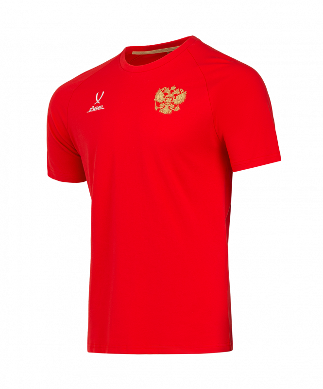 Футболка JOGEL NATIONAL Cotton Tee, красный, размер XXL ЦБ-00003255