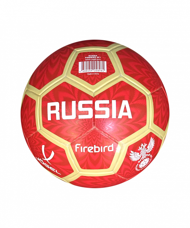 Мяч футбольный Russia Firebird №1, Jögel ЦБ-00003932