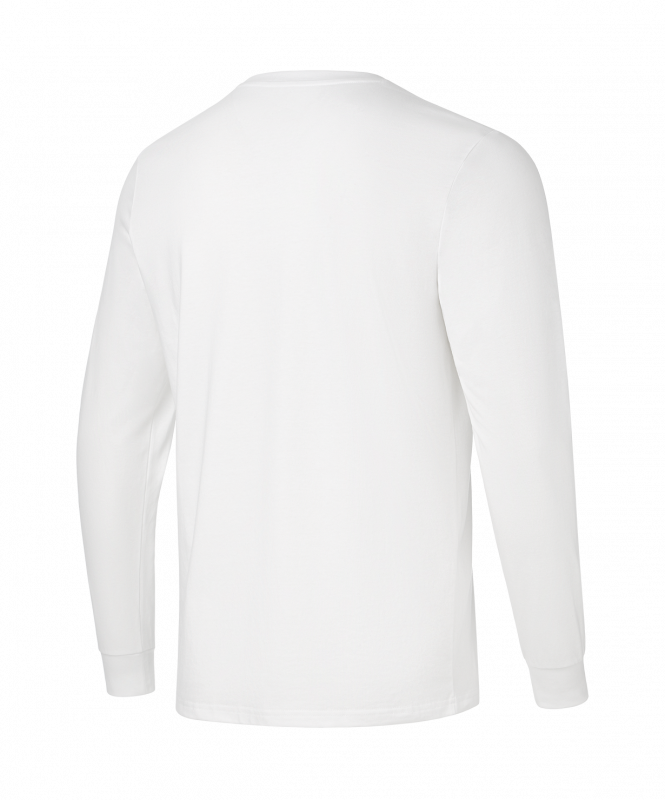 Футболка баскетбольная с длинным рукавом DIVISION PerFormDRY Pre-Match Longsleeve Jersey, белый, размер XLT, Jögel ЦБ-00004382