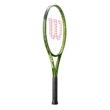 Ракетка б/т Wilson Blade Feel Team 103, WR197810U3, для любителей, алюминий, со струнами, бело-зел