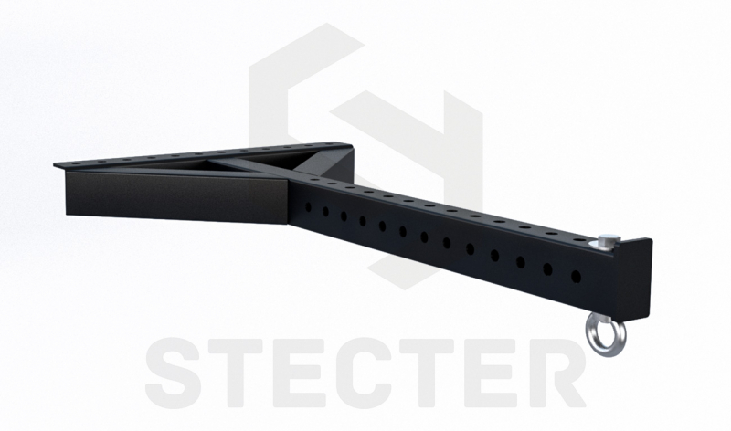 Кронштейн на балку для подвесных снарядов (Черный (RAL 9005 М)) STECTER 2504