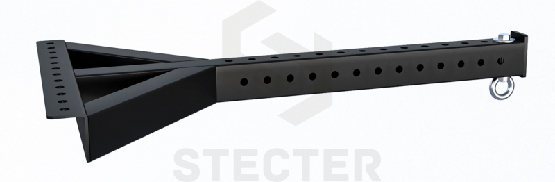 Кронштейн на балку для подвесных снарядов (Черный (RAL 9005 М)) STECTER 2504