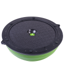 Полусфера "BOSU" GB-501 с эспандерами, с насосом, зеленый, Starfit ЦБ-00002516
