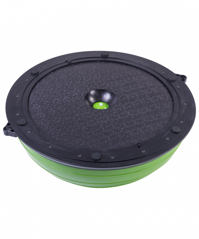 Полусфера "BOSU" GB-501 с эспандерами, с насосом, зеленый, Starfit ЦБ-00002516