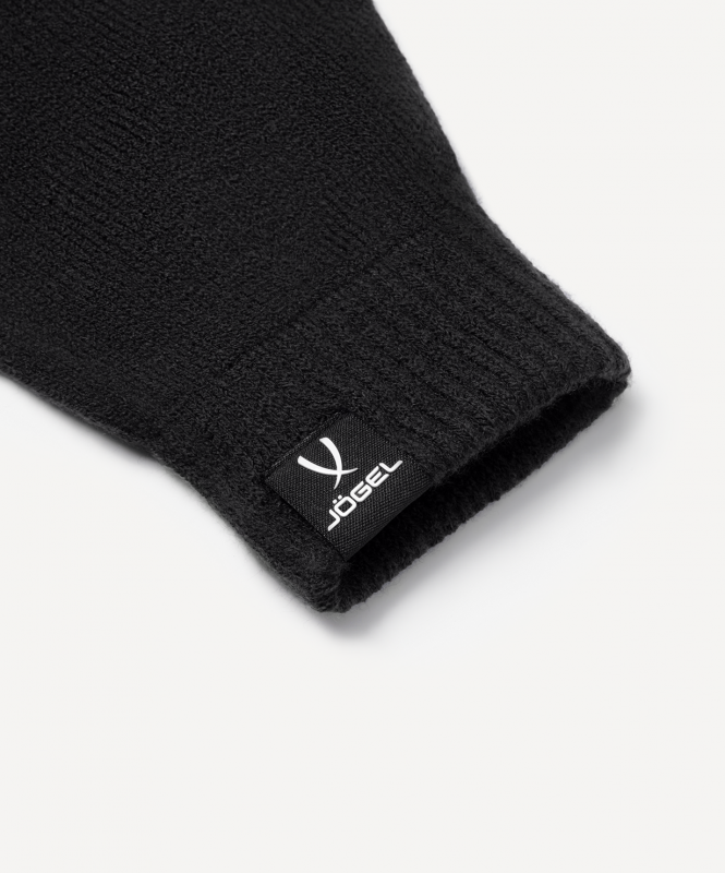 Перчатки ESSENTIAL Team Knitted Gloves, черный, размер XS/S, Jögel ЦБ-00003949