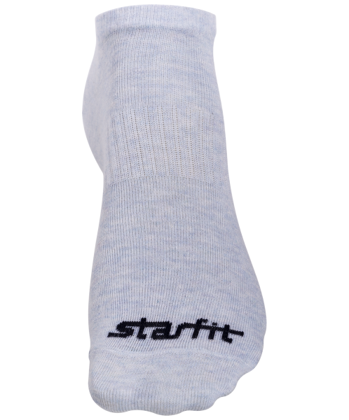 Носки низкие SW-205, голубой меланж/светло-серый меланж, 2 пары, Starfit