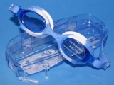 Очки для плавания подростковые LEACCO SG700 (Сине-белые - С)